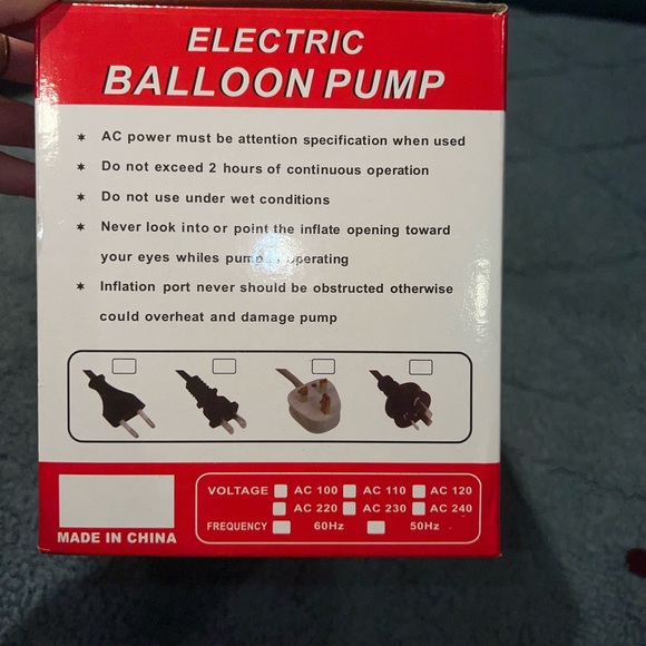 🎈NIB Electric balloon pump🎈 - Picture 2 of 5